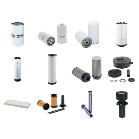 BUCHER CITYCAT 5006 SL/XL Filter Service Kit w/Iveco NEF 45 ENT 6 Eng.   YR  2014-