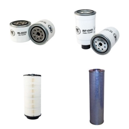 BUCHER CITY-KING T 1250 LADAG Filter Service Kit with Detroit Eng