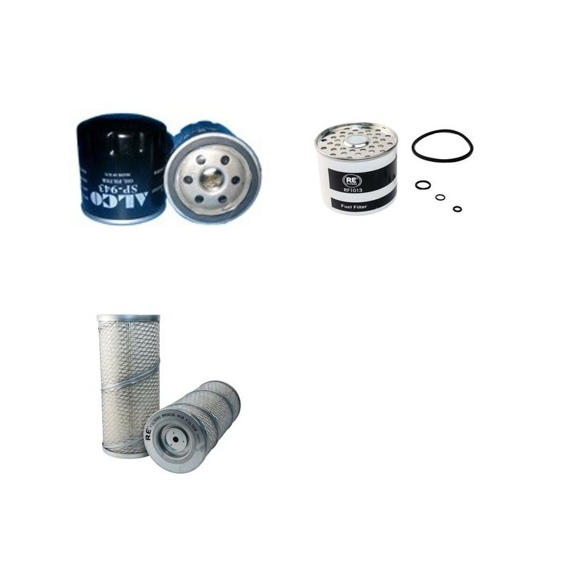 BUCHER GT 2000 Filter Service Kit Air Oil Fuel Filters w/PEUGEOT Eng.
