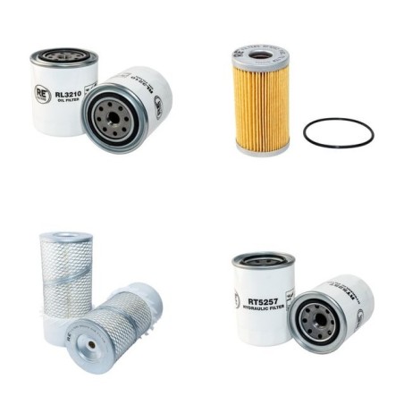 BUCHER POLYTRAC 42RS Filter Service Kit with Kubota 4Zyl Eng
