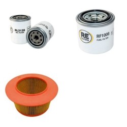 BUCHER TR 1600 Filter Service Kit w/Kubota 3ZYL Eng.