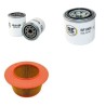 BUCHER TR 1600 Filter Service Kit w/Kubota 3ZYL Eng.