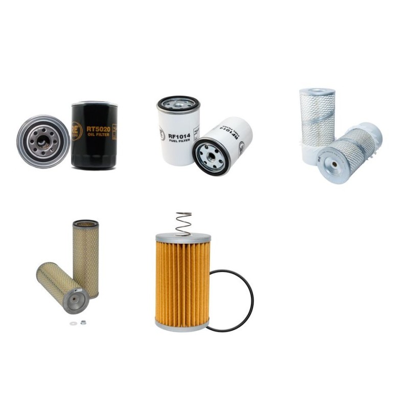 CARRARO 5.1000.2 (F) Filter Service Kit w/Deutz F3L912 Eng.