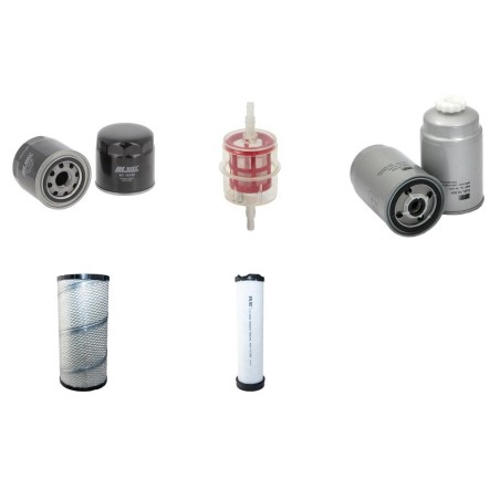 CARRARO AGRICUBE 70 (F/V/VL) Filter Service Kit Air Oil Fuel Filters w/FPT F5C Eng.