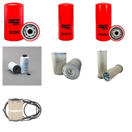 Filter kit for Case 1640 1.  Serial No  -JJC0034705