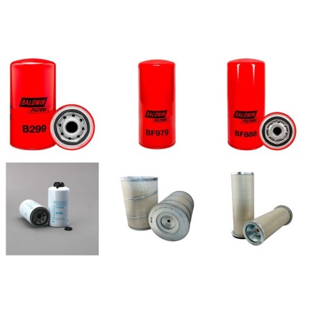 Filter kit for Case 1640 1.  Serial No  -JJC0034705