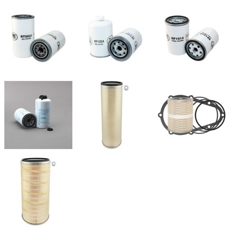Filter kit for Case 1640 2. with Cummins 6TA590 Engine Serial No  JJC0034706-