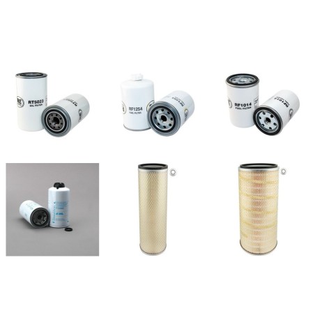 Filter kit for Case 1640 2. with Cummins 6TA590 Engine Serial No  JJC0034706-