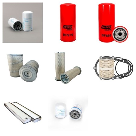 Filter kit for Case 1640 with DT466 Engine Serial No -JJC0038345