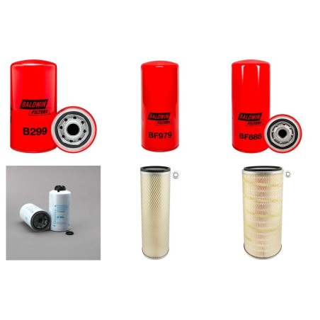 Filter kit for Case 1660 1.  Serial No  -JJC0038345-