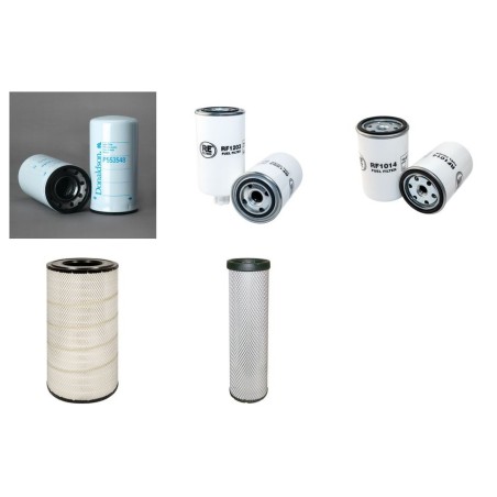 Filter kit for Case 2166 -JJC 0176199 Air Oil Fuel Filters