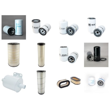 Filter kit for Case 2366 with Cummins 6TA-830 Engine