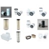 Filter kit for Case 2366 with Cummins 6TA-830 Engine