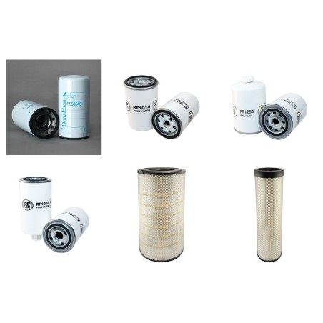 Filter kit for Case 2366 with Cummins 6TA-830 Engine