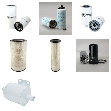 Filter kit for Case 2388 with Cummins 6TAA-8304 24V Engine