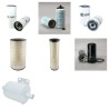 CASE 2388 Filter Service Kit w/Cummins 6TAA-8304 24V Eng.