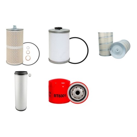 CASE 7800 MAMMUT Filter Service Kit w/MERC. OM 442LA Eng.   YR  1.98-