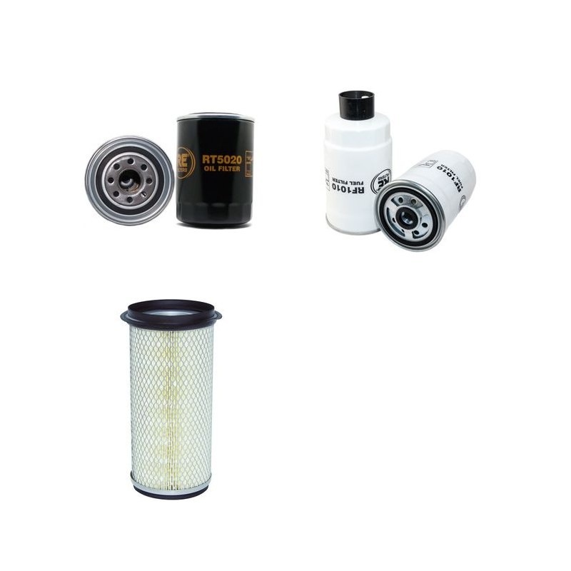 CASE 454 Filter Service Kit Air Oil Fuel Filters w/D179 Eng.
