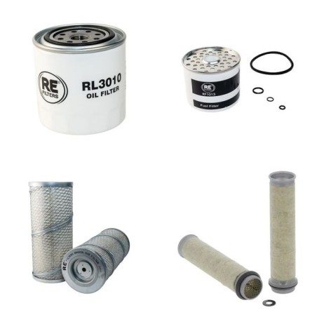 Filter kit for Case 734 Air Oil Fuel Filters