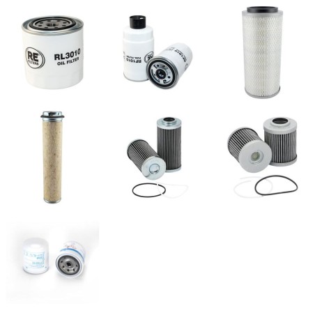 Filter kit for Case 745 (S)(XL) 