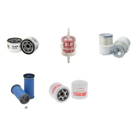 Filter kit suitable for CAT CB114 with Hatz 2G40H Engine