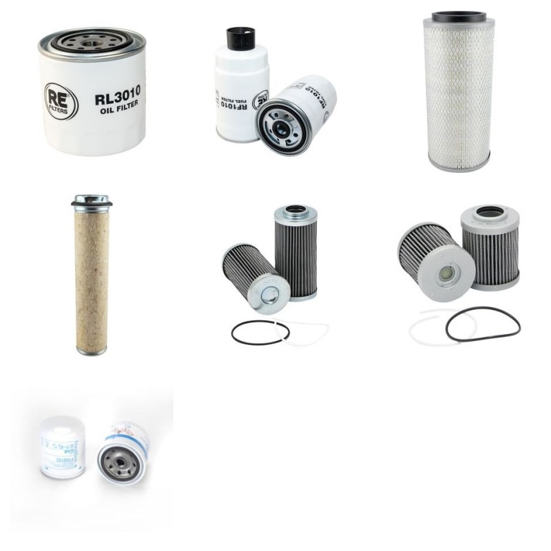 Filter kit for Case 845 (XL) 