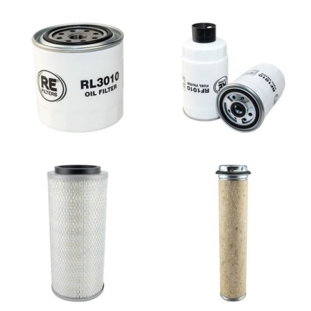 CASE 845 (XL) Filter Service Kit Air Oil Fuel Filters