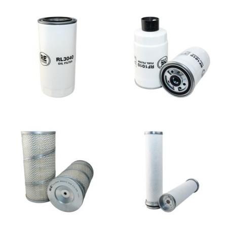 CASE 856 XL/ XL TURBO Filter Service Kit Air Oil Fuel Filters