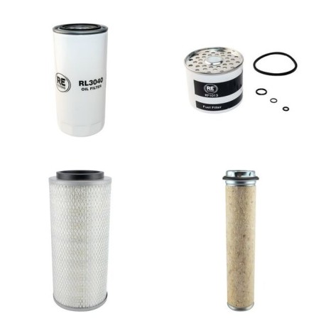 CASE 1046 (A) Filter Service Kit Air Oil Fuel Filters w/D 358 Eng.