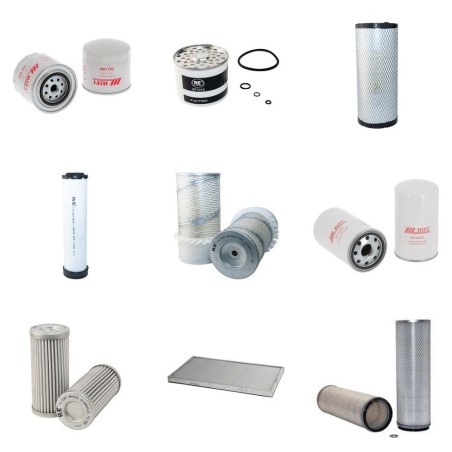 Filter kit for Case 2140 with 1000.4A Engine