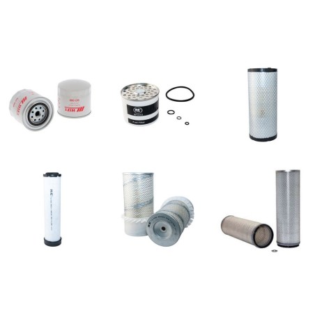 Filter kit for Case 2140 with 1000.4A Engine