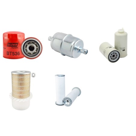Case 4210 - 4215 - 4220 - 4230 - Filter Service Kit Air - Oil - Fuel Filters