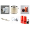 CASE 4494 Filter Service Kit w/594BD DIESEL Eng.