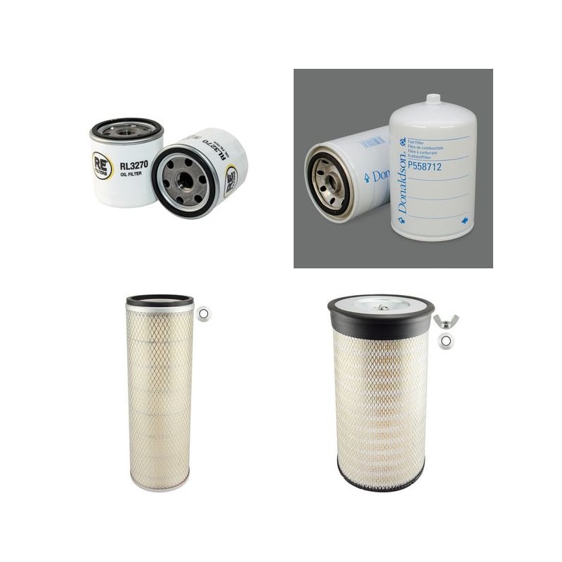 Filter kit for Case 4890 with 504BTI Diesel Engine