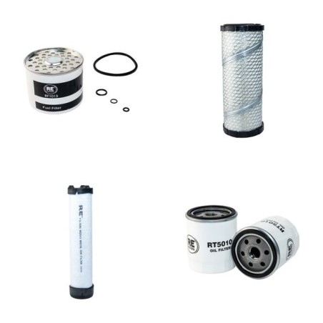Filter kit suitable for CAT CB22B with CAT C1.5 Engine YR 2014 Air Oil Fuel Filters
