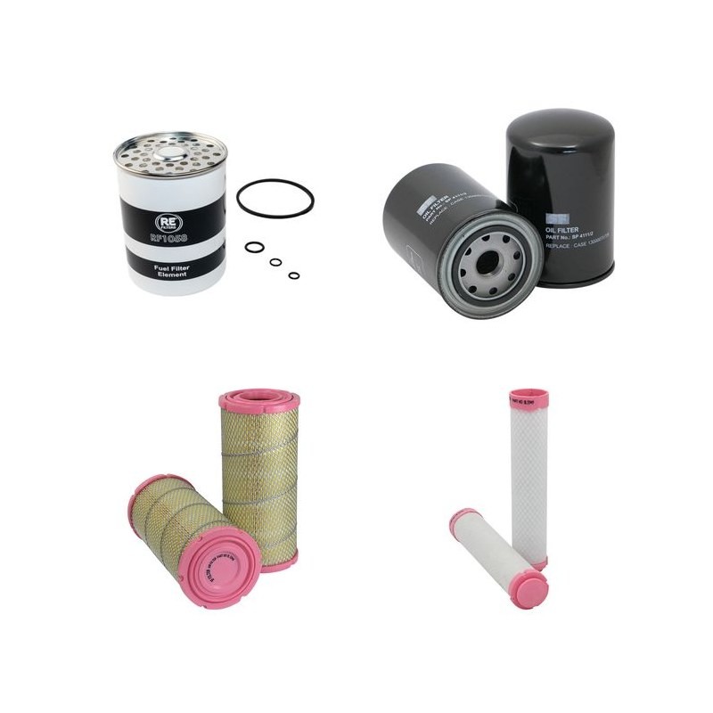 CASE CS 75 (A) Filter Service Kit w/SISU 320.81 Eng.