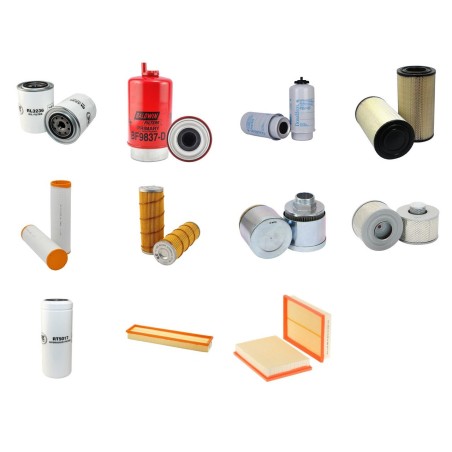 Filter kit for Case-International-STEYR CVT 6170 with Valmet Engine 2006-