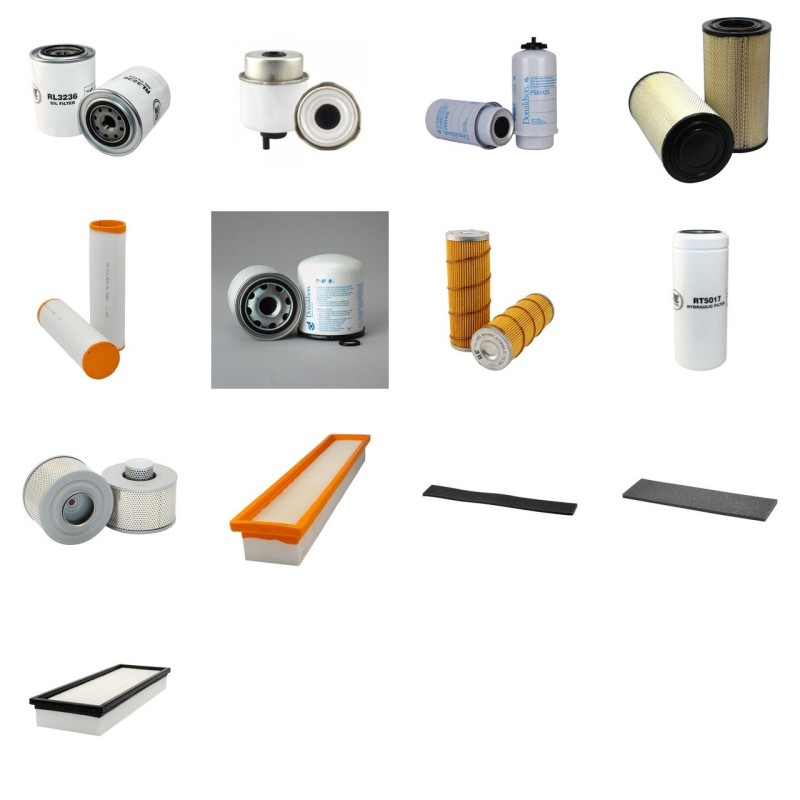 Filter kit for Case CVX 160 with SISU Engine  YR 2011-
