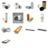 Filter kit for Case CVX 160 with SISU Engine  YR 2011-
