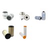 CASE CVX 195 Filter Service Kit Air Oil Fuel Filters w/SISU TIER III Eng.   YR  2006-