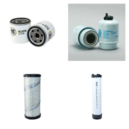 Filter kit suitable for CAT CB225E with Perkins Engine Air Oil Fuel Filters