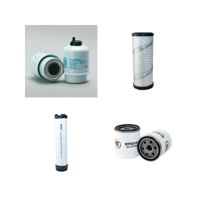 Filter kit suitable for CAT CB24BXT with CAT BH3XL2 Engine YR 2013- Air Oil Fuel Filters
