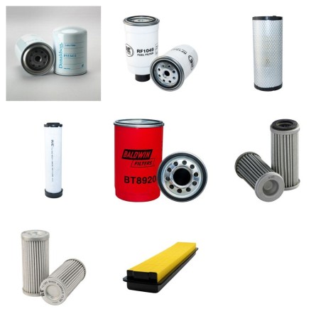 CASE JX 80U Filter Service Kit   SN  RA2010