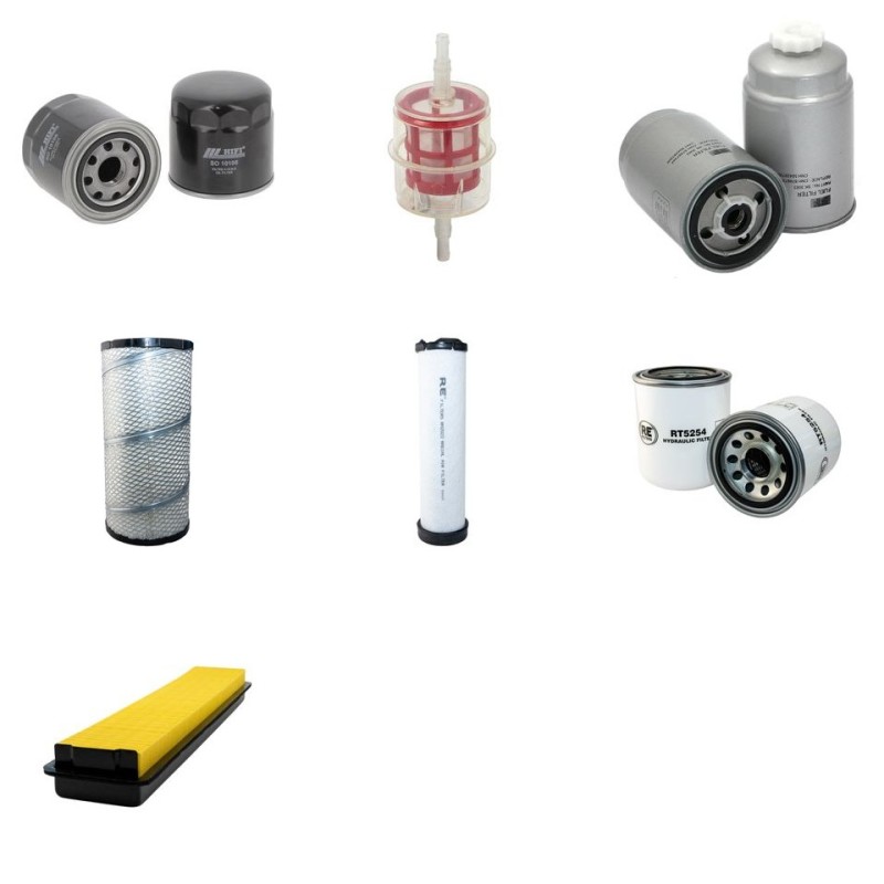 Filter kit for Case JX 90 TIER III 