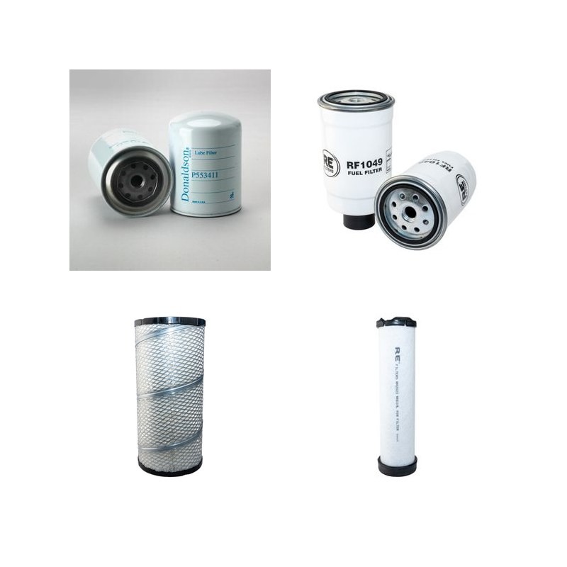 Filter kit for Case JX 100U Air Oil Fuel Filters