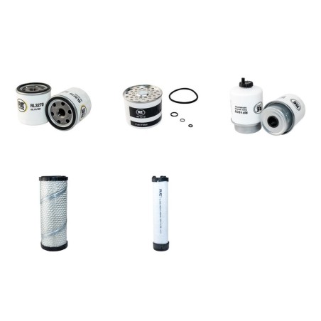 Filter kit suitable for CAT CB334D with Perkins 4HW00161 Engine Air Oil Fuel Filters