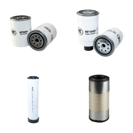 Filter kit for Case JX 1075N 