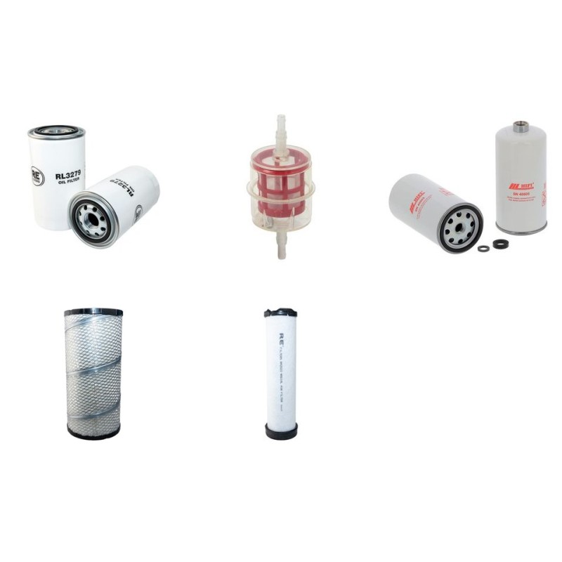 Filter kit for Case JX 1090U Air Oil Fuel Filters