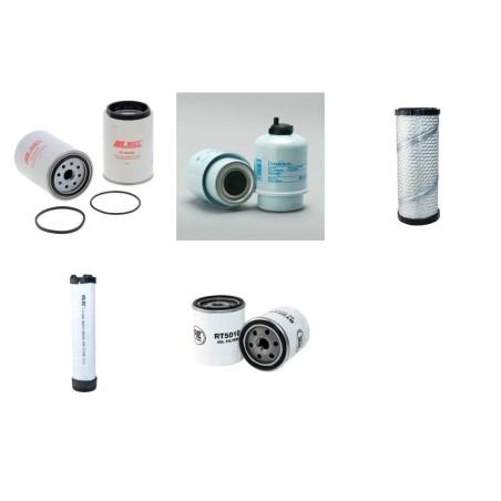 Filter kit suitable for CAT CB334E with Perkins Engine YR 2004- Air Oil Fuel Filters