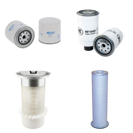 Filter kit for Case JX 1095N Air Oil Fuel Filters
